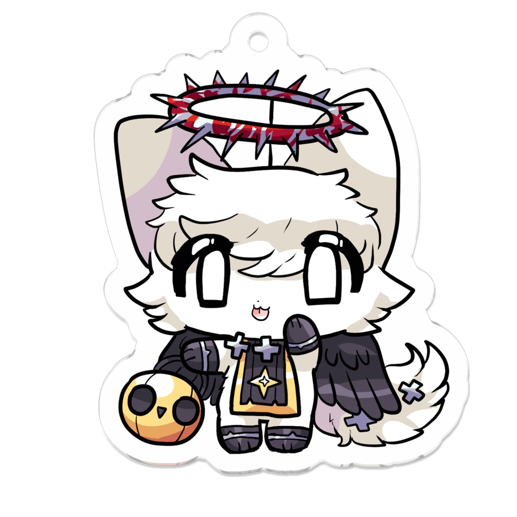 にゃおーれハロウィン2023 にゃお アクリルキーホルダー