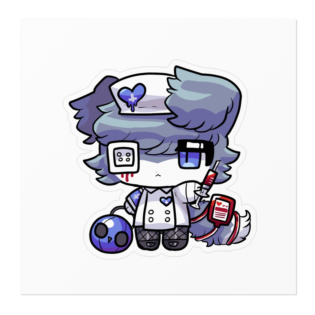 にゃおーれハロウィン2023 わふた ステッカー