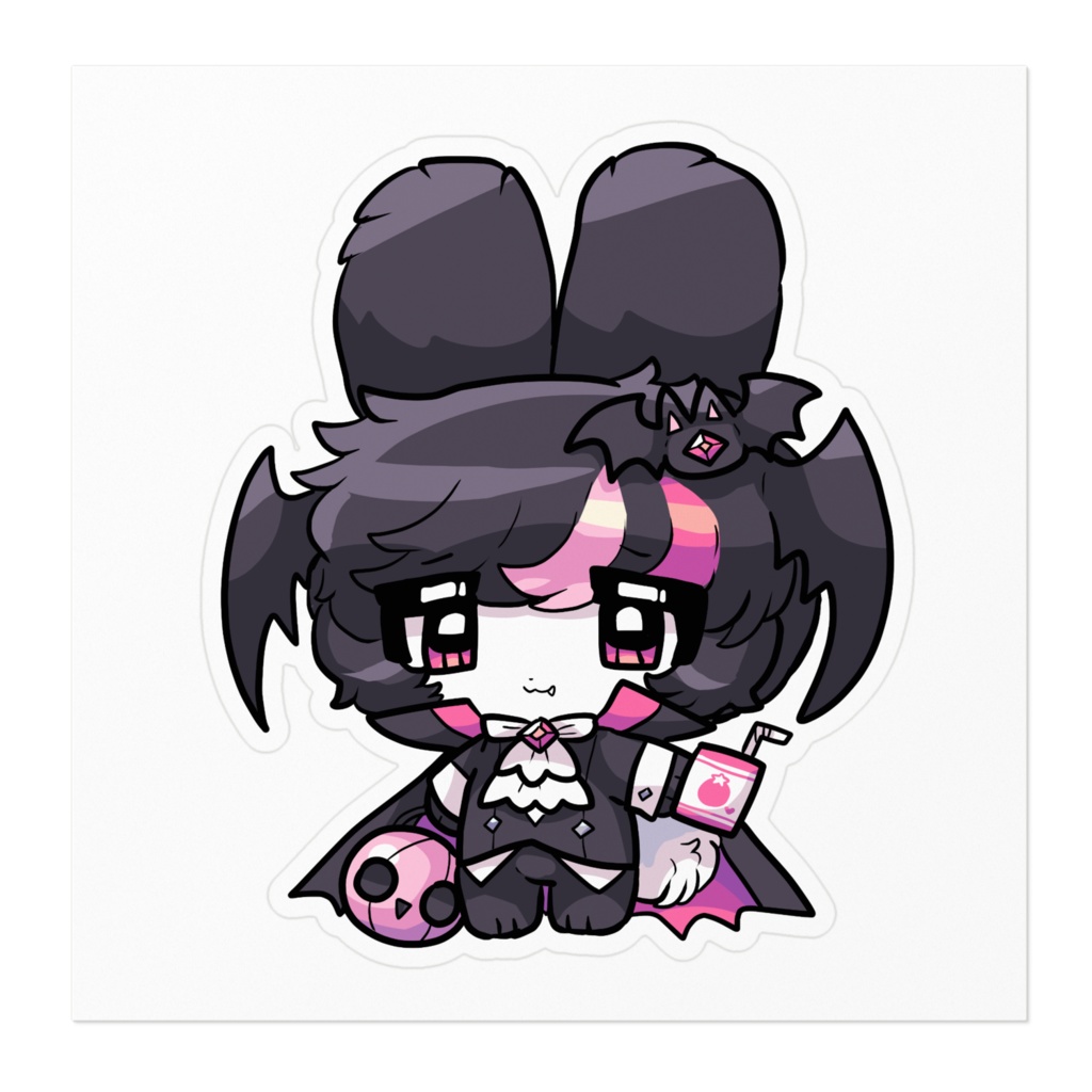 にゃおーれハロウィン2023 うさだ ステッカー