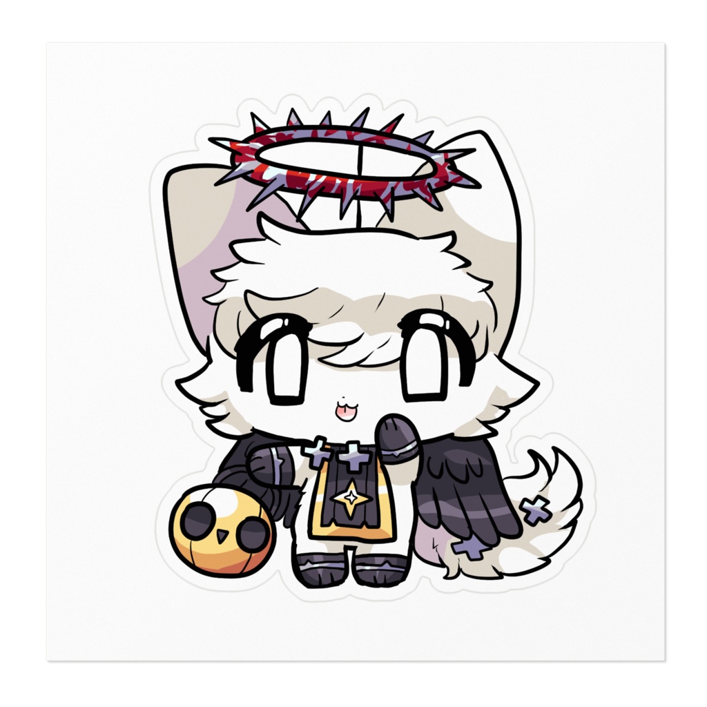 にゃおーれハロウィン2023 にゃお ステッカー