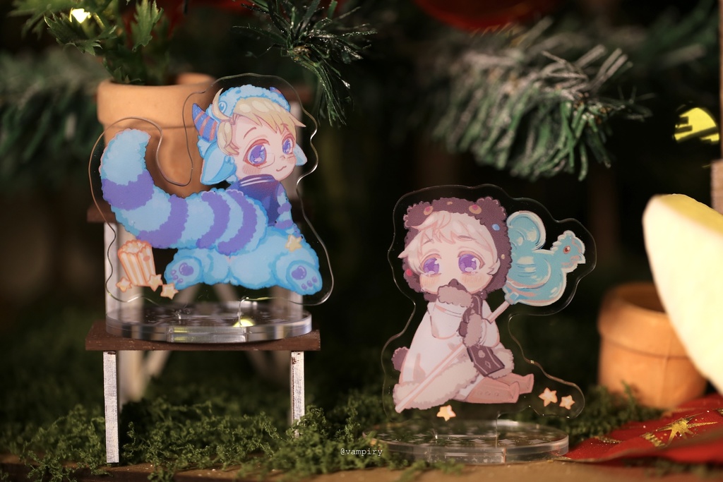 Rusame Acrylic Stand pre order 春待ち組シーンアクリル