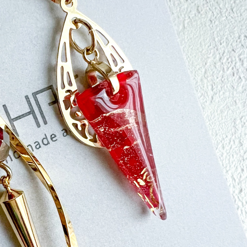 原神 ディルック イヤリングorピアス 概念アクセサリー