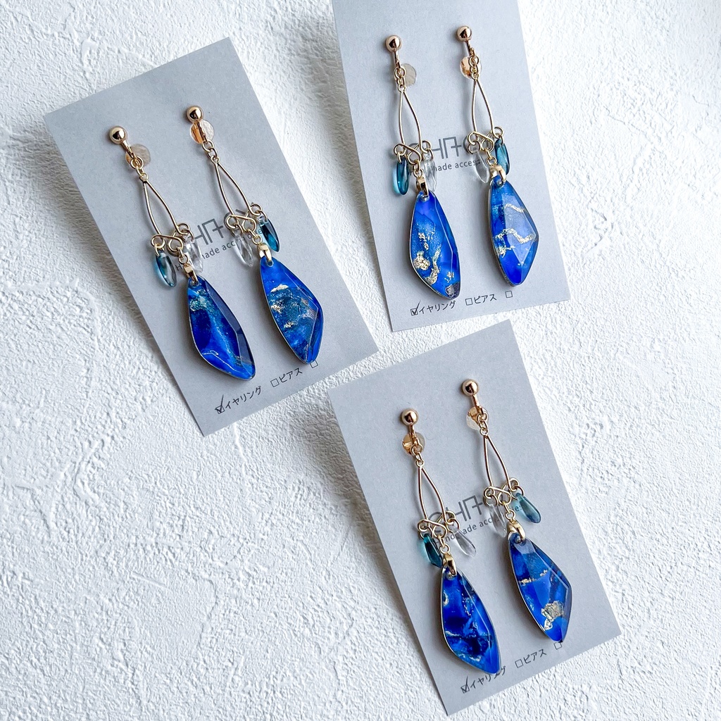 原神 ヌヴィレット イヤリング3種 概念アクセサリー