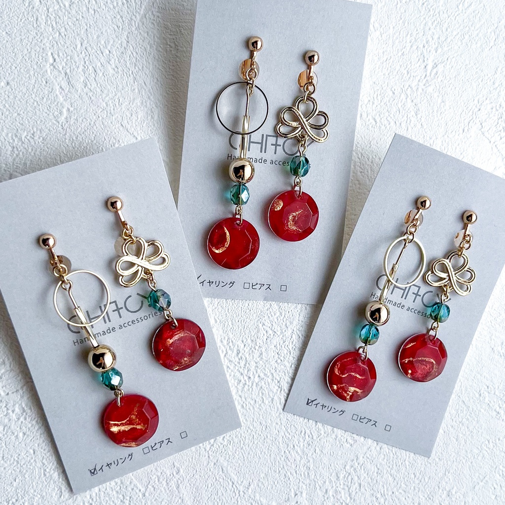 原神 楓原万葉 イヤリング 概念アクセサリー