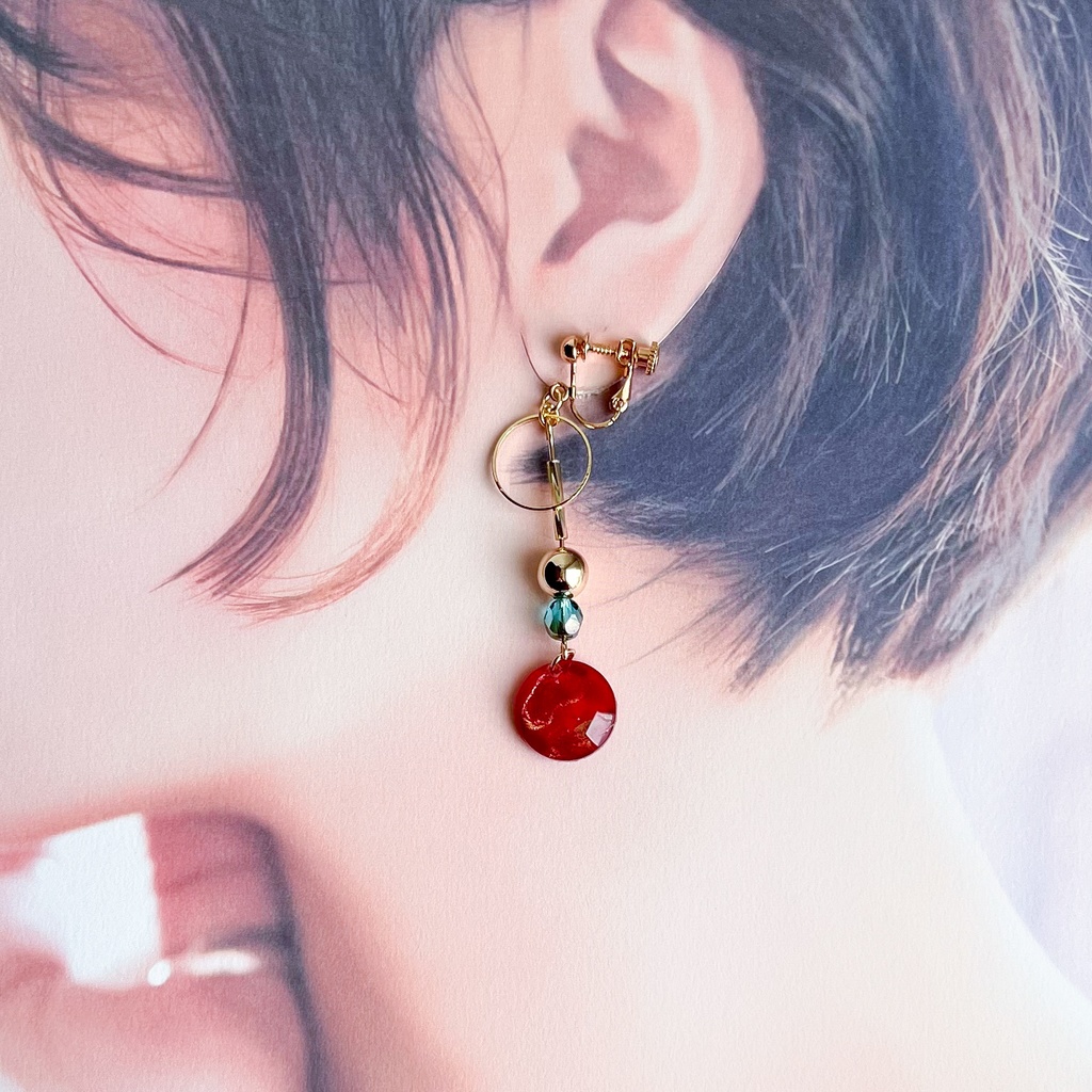 原神 楓原万葉 イヤリング 概念アクセサリー