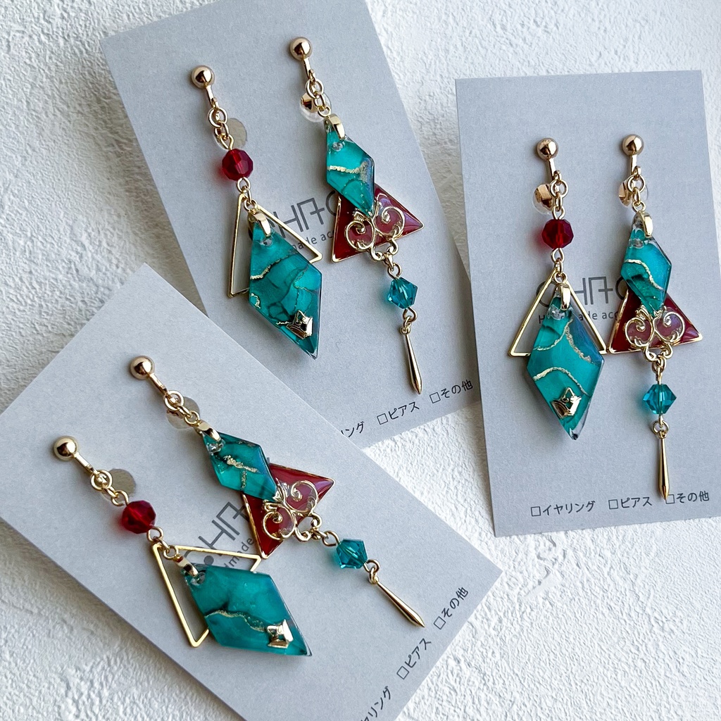 【再販】原神 アルハイゼン&カーヴェ イヤリング