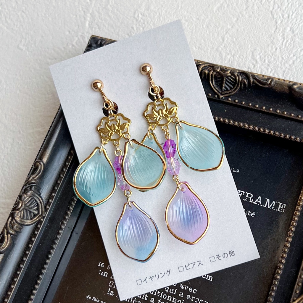 【再販】原神　ニィロウ　イヤリング　概念アクセサリー