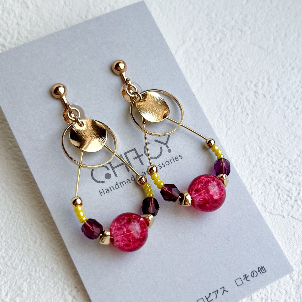 原神 香菱 概念イヤリングorピアス