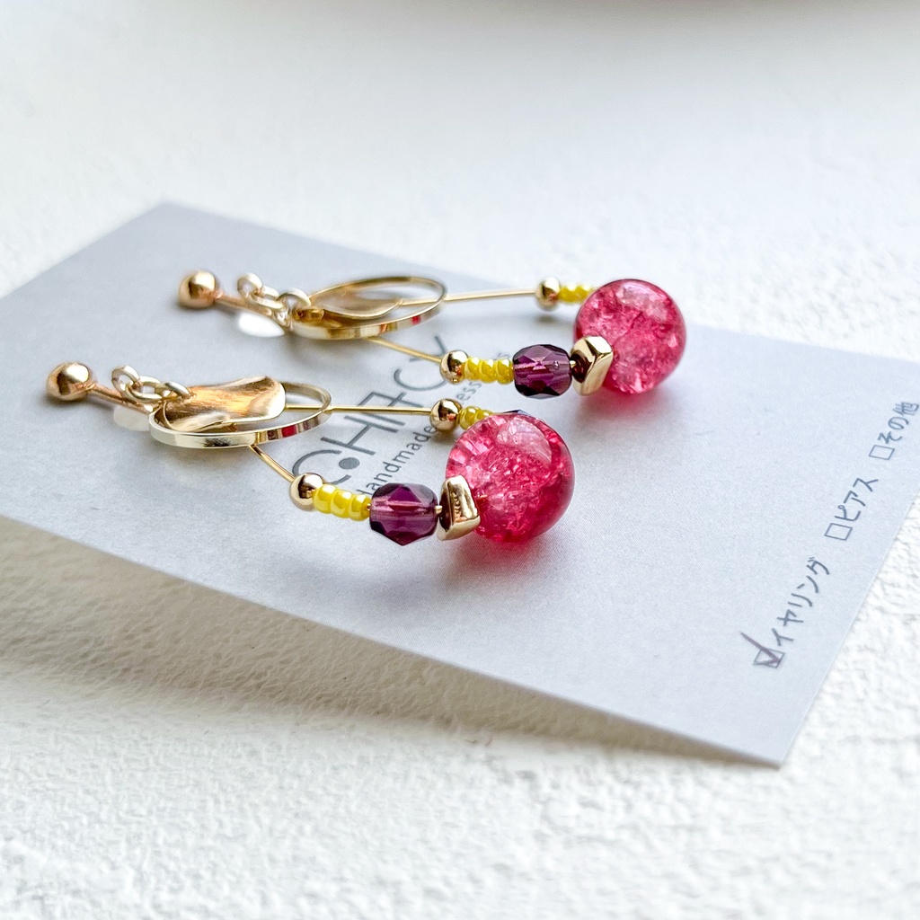 原神 香菱 概念イヤリングorピアス