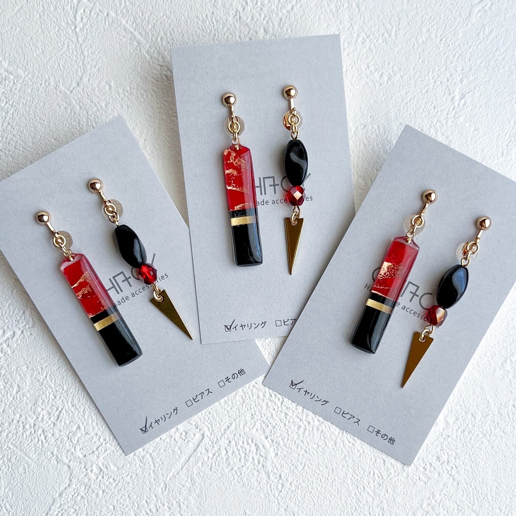 原神 トーマ 概念アクセサリー イヤリングorピアス