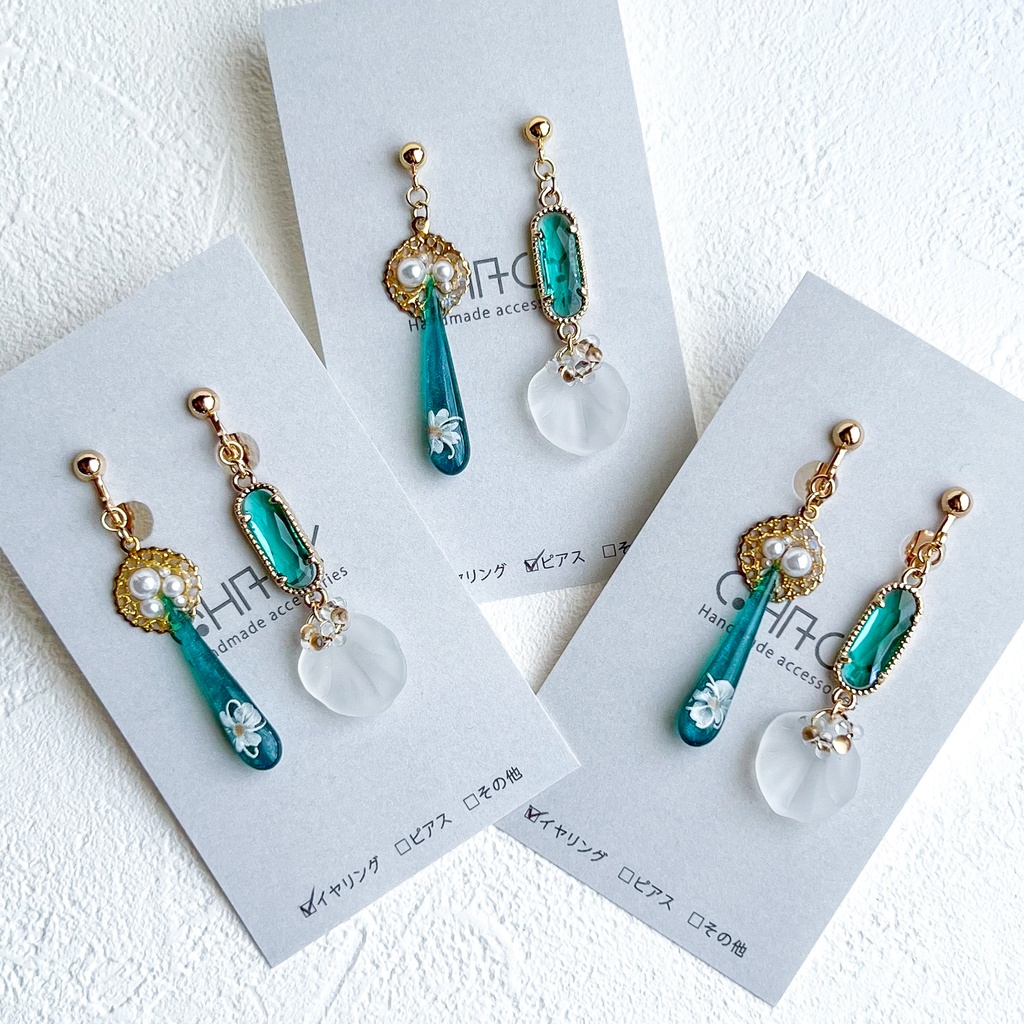 原神 ウェンティ(バルバトス) 概念アクセサリー イヤリングorピアス