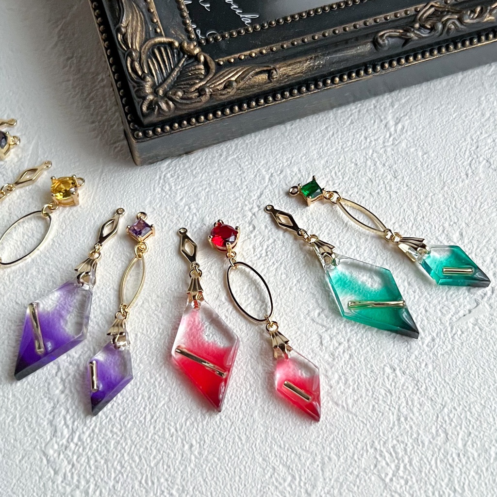 原神 スメール男子 好き色選べるイヤリングorピアス