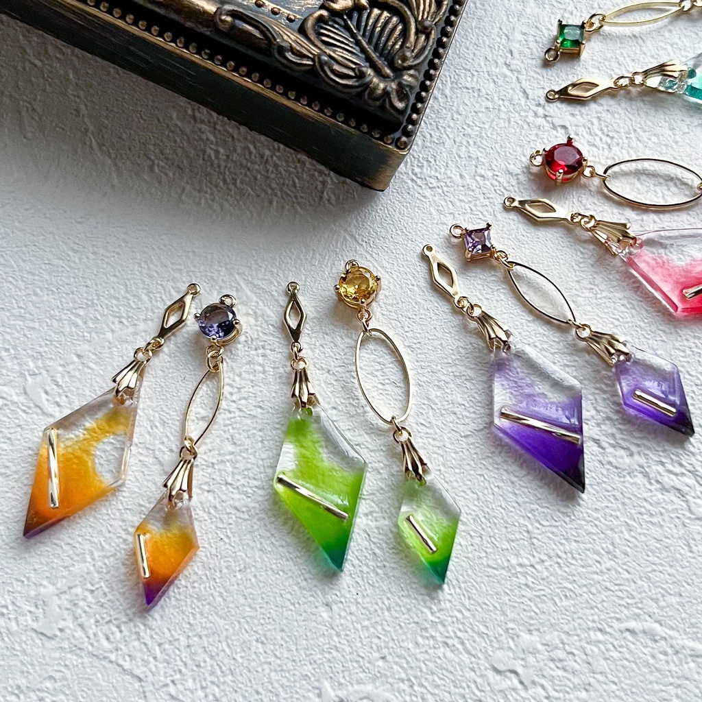 原神 スメール男子 好き色選べるイヤリングorピアス