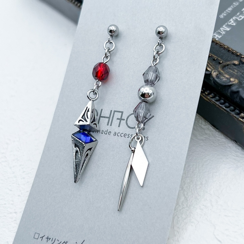 原神　タルタリヤ2　イヤリングorピアス　イメージアクセサリー