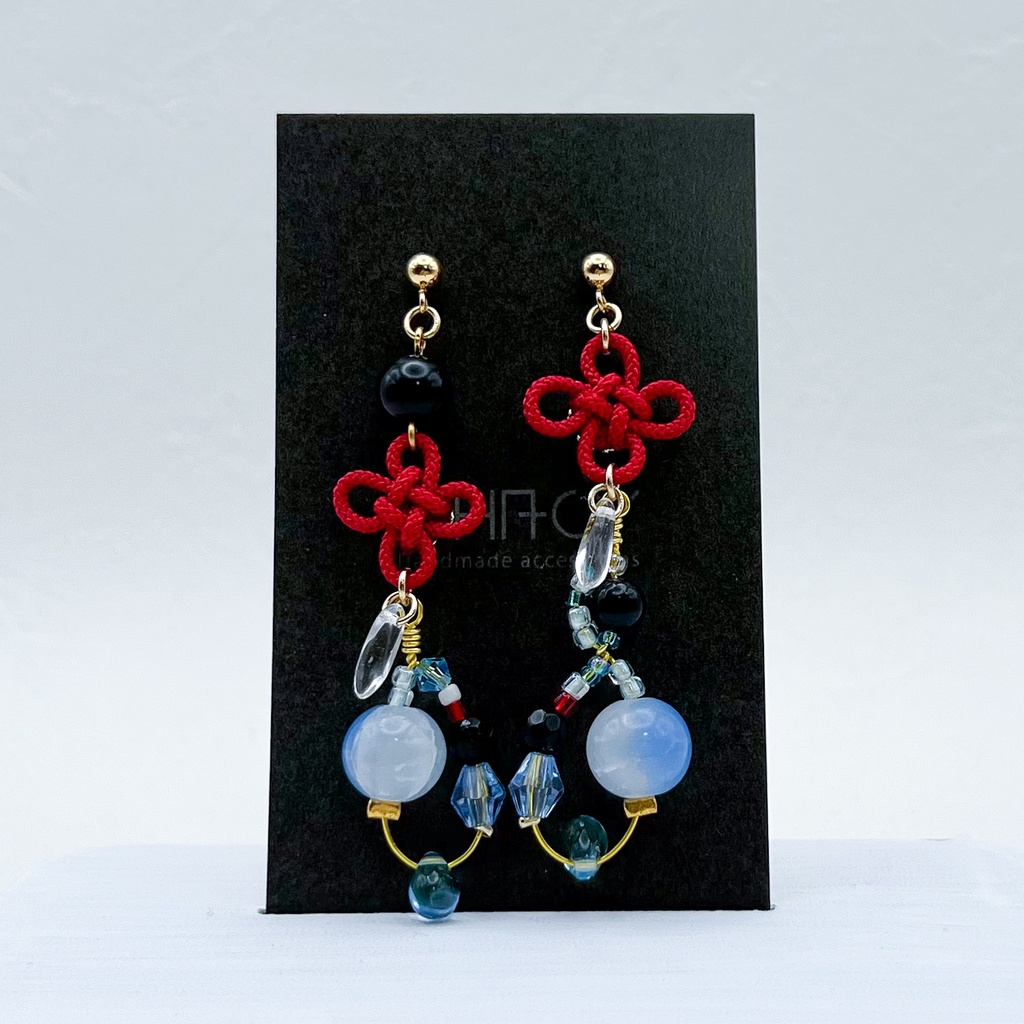 原神 甘雨1 イヤリングorピアス 概念アクセサリー