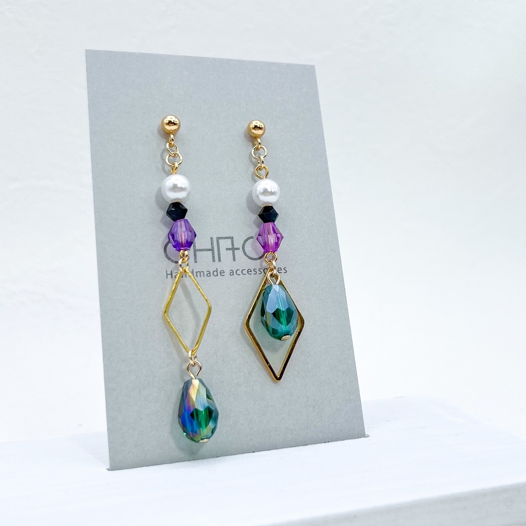 原神　魈　イヤリングorピアス　イメージアクセサリー