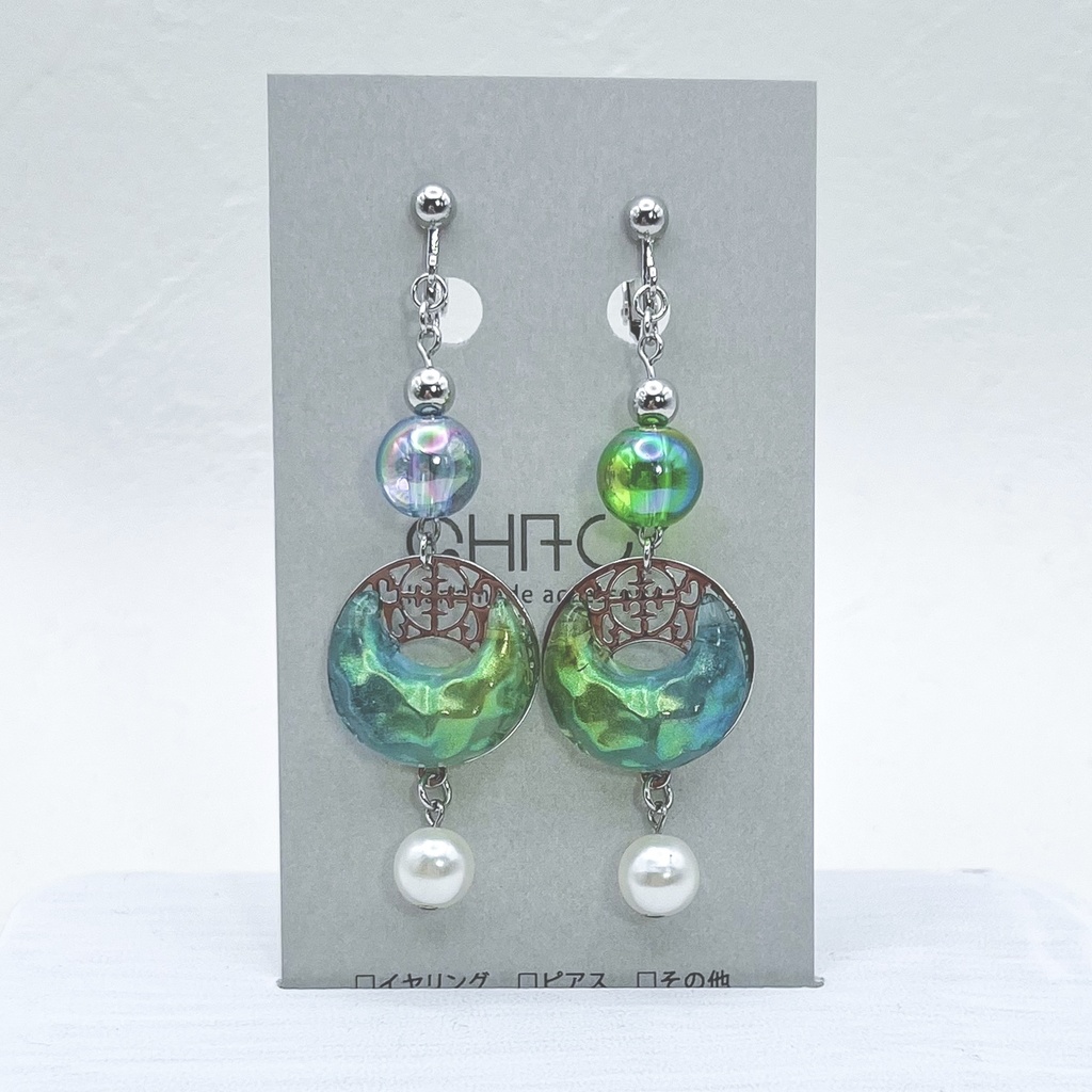 原神　ラウマ　イヤリングorピアス　イメージアクセサリー