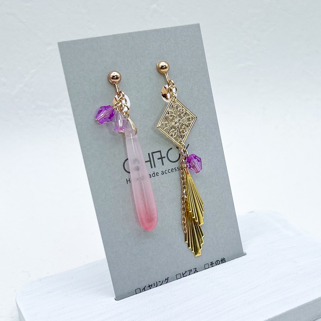 原神 八重神子2 イヤリングorピアス イメージアクセサリー