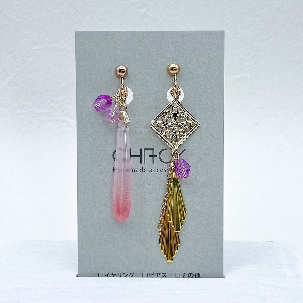 原神 八重神子2 イヤリングorピアス イメージアクセサリー