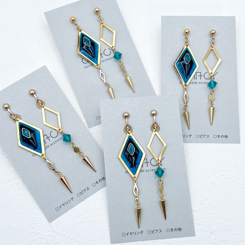 原神 ファルカ イヤリングorピアス イメージアクセサリー