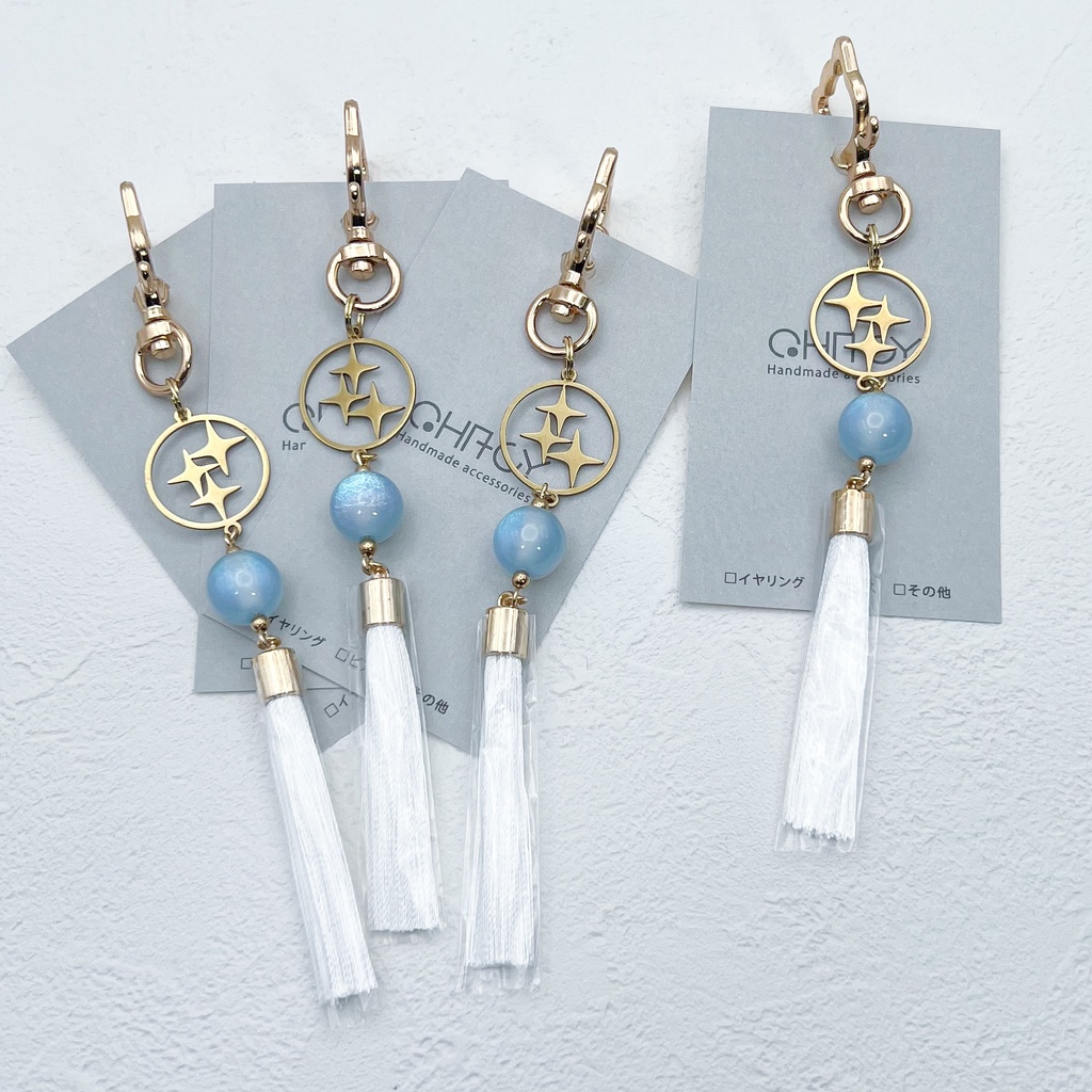 原神　旅人の守り(空、蛍)バッグチャーム　イメージアクセサリー