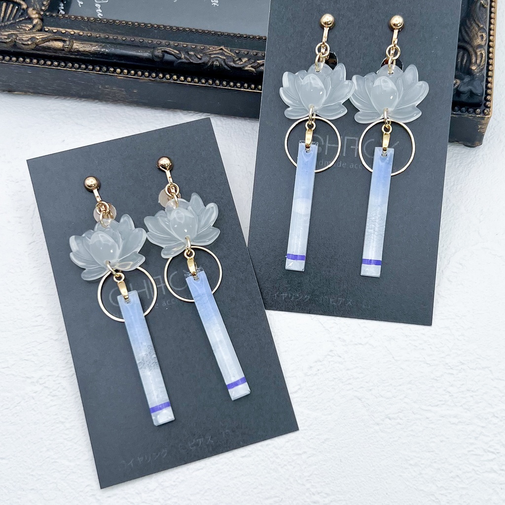 原神　神里綾人　イヤリングorピアス　イメージアクセサリー