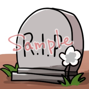 動くRIPアニメスタンプ【GIFアニメ】