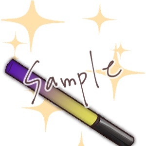 動くペンライトスタンプ【GIFアニメ】