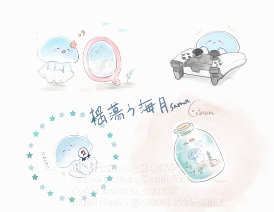 【ゆる落書きイラスト福袋】あなたのキャラ絵詰め合わせ|好きなもの反映OK!