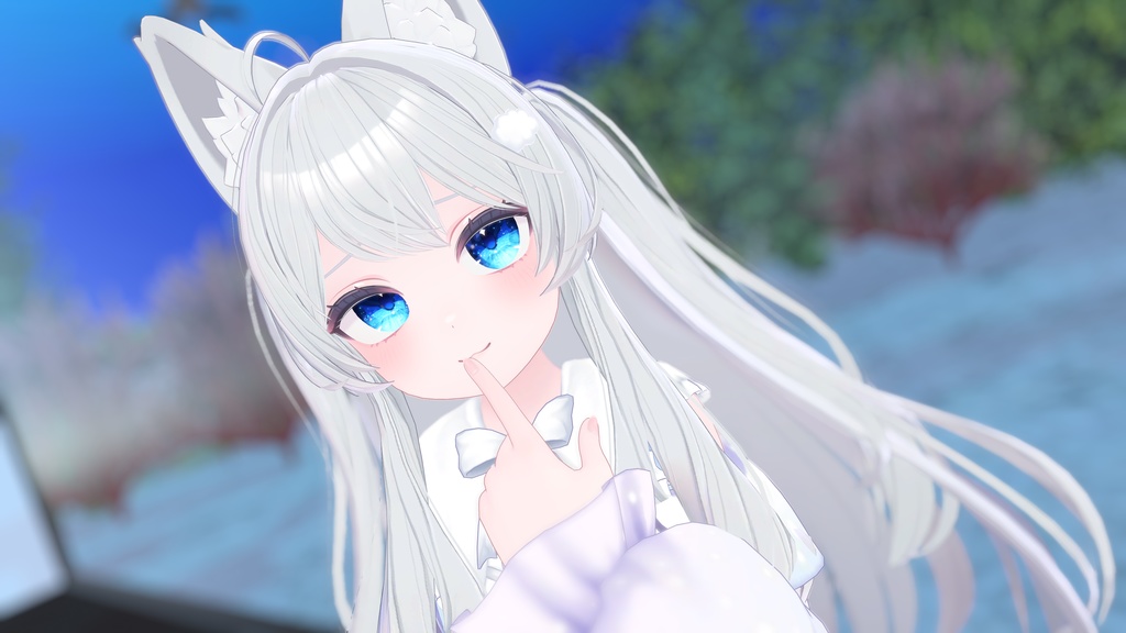 カリン(Karin)・ライム(Lime)ちゃん専用] 雪降る瞳テクスチャ / Snowy 
