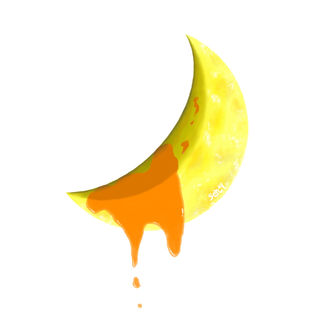 - moon juice -(orange)