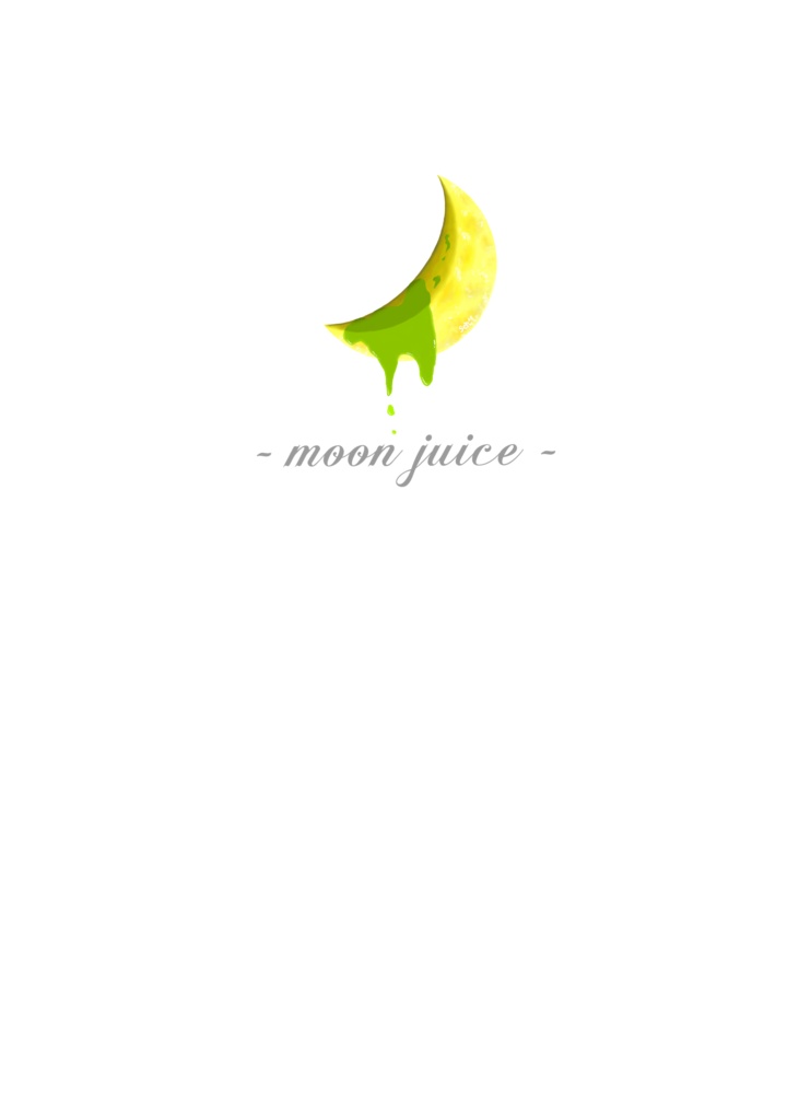 - moon juice -(green)