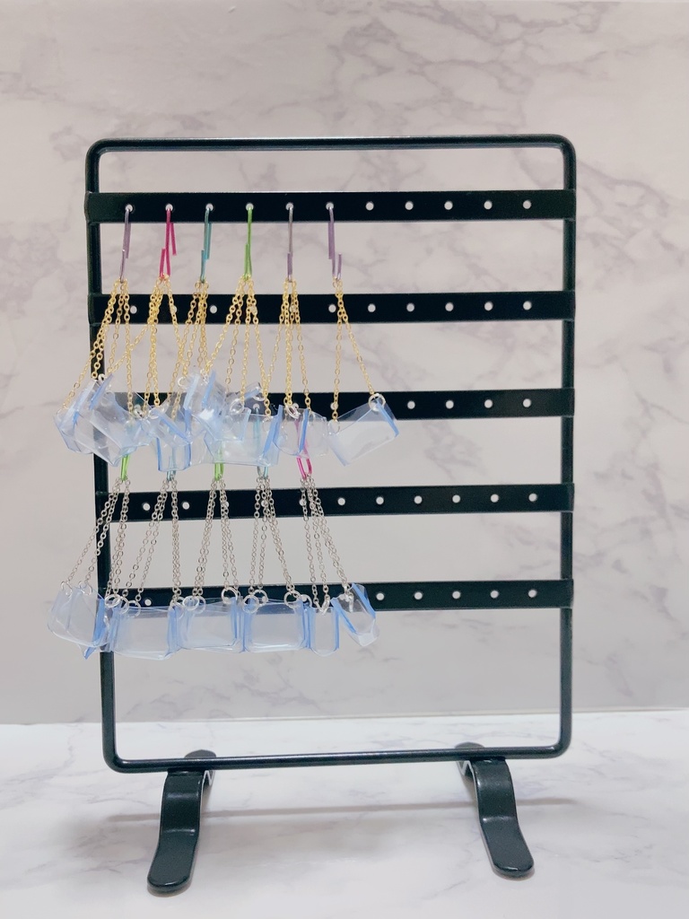 【ゴールド】クリアバック(10~12cm用)