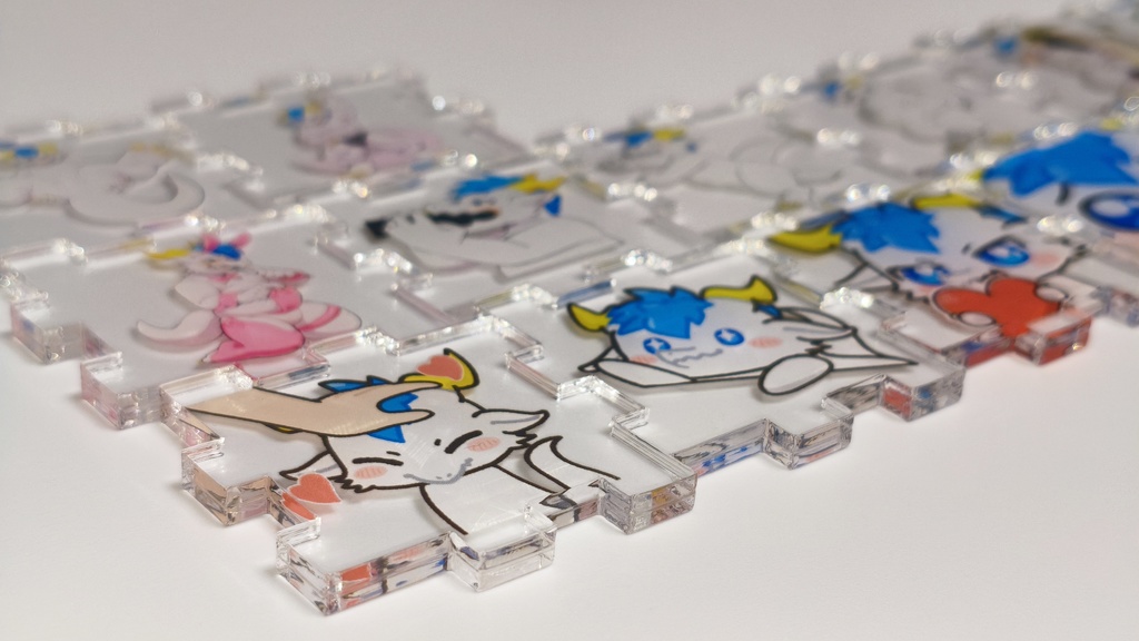 アクリルパズル