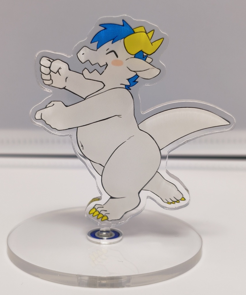 回転アクリルスタンド　（うきうき）