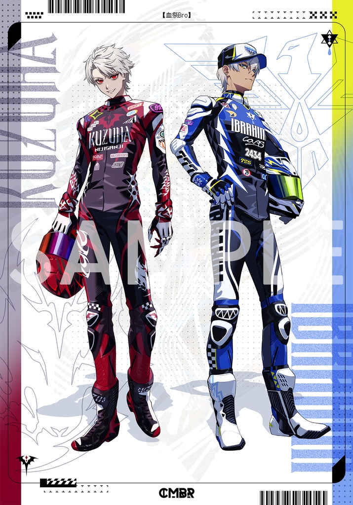 【非公式】バイクレーサーちまブラ アクリルスタンド