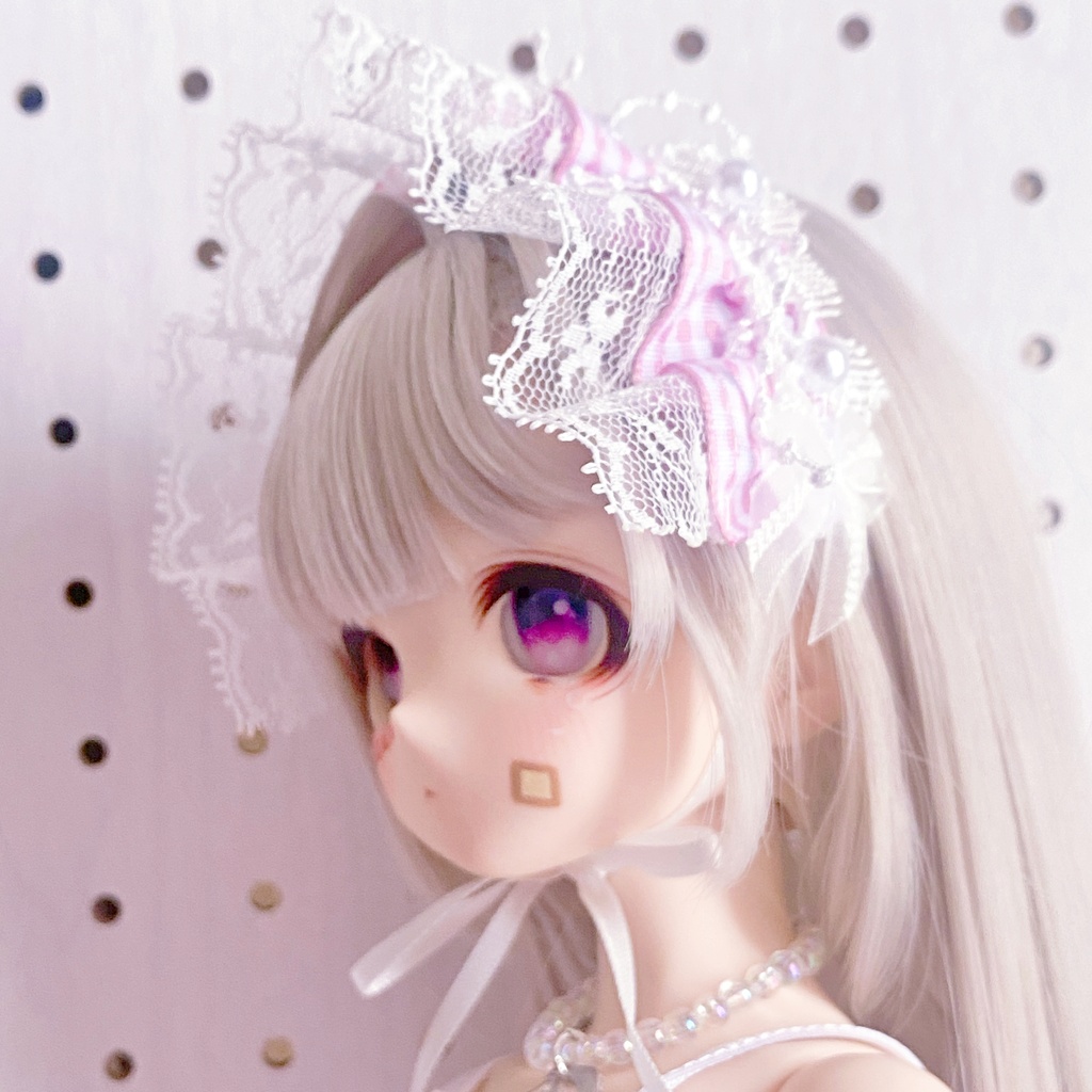【1/4】ボンネット風ヘッドドレス