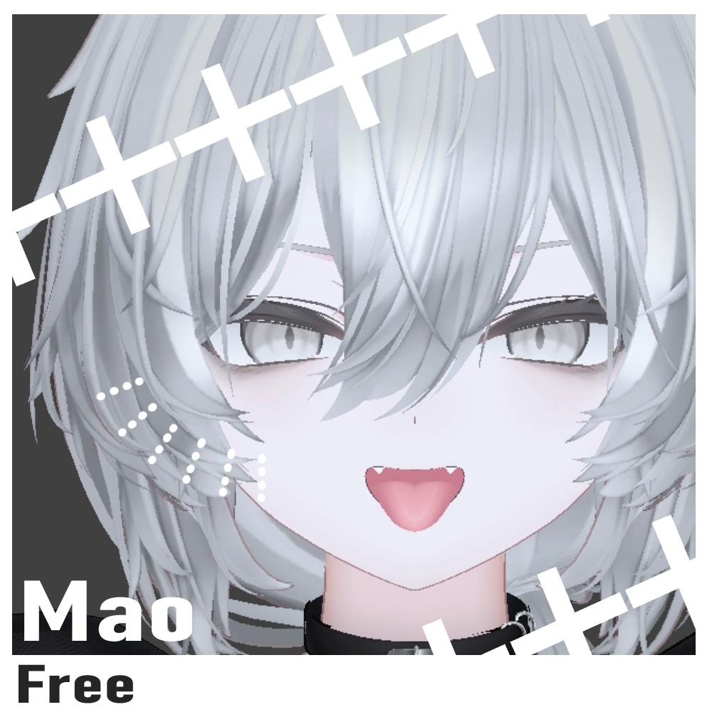 [mao対応]目の下にクマをいれるだけのやつ