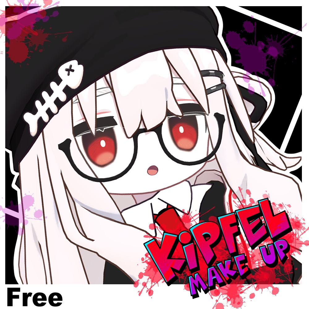 [kipfel対応]ホワイトメイクアイ＋カラーテクスチャ[無料あり]