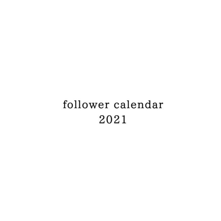 followercalendar 2021