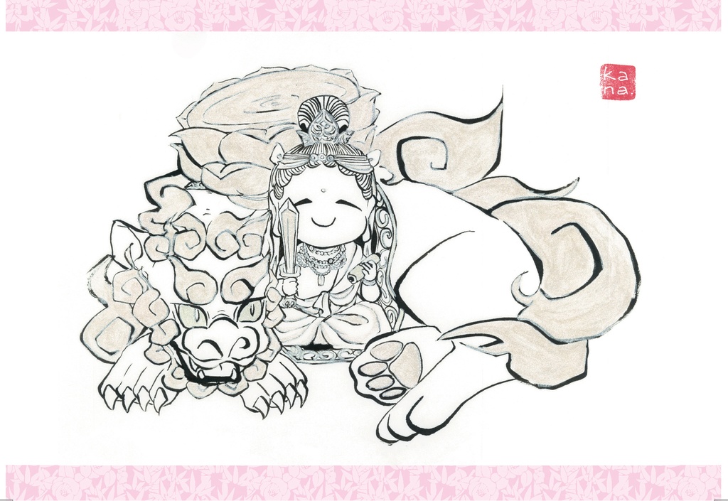 【ポストカード】仏さん初期シリーズ