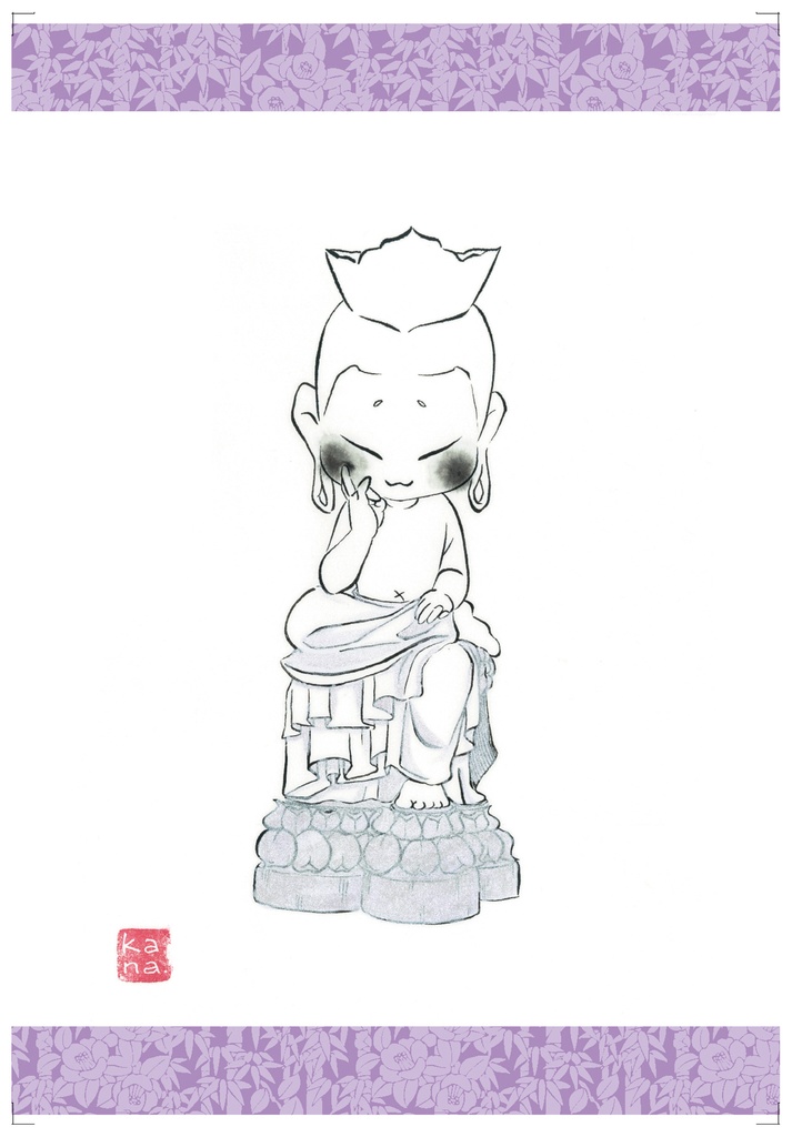 【ポストカード】仏さん初期シリーズ