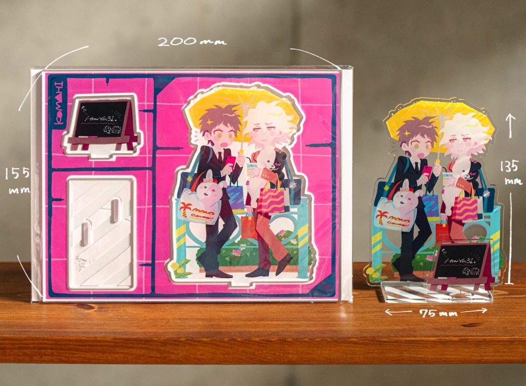 フレーム付きアクリルスタンド