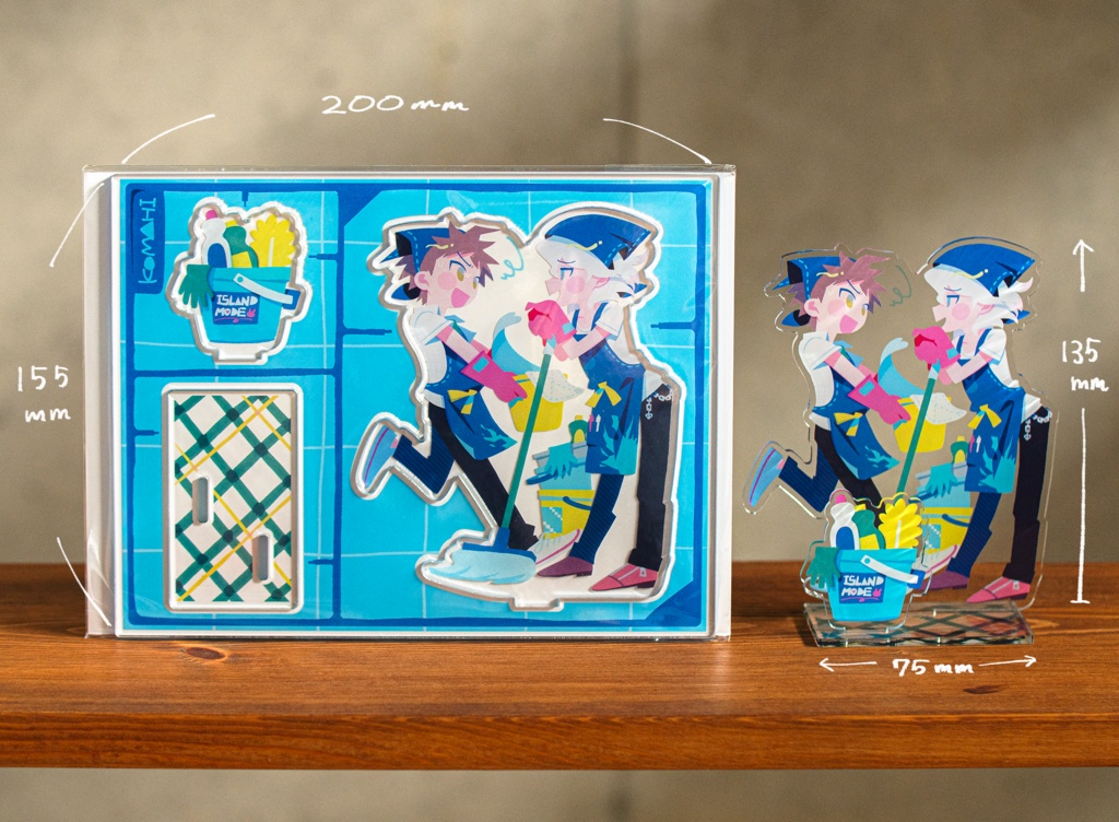 フレーム付きアクリルスタンド