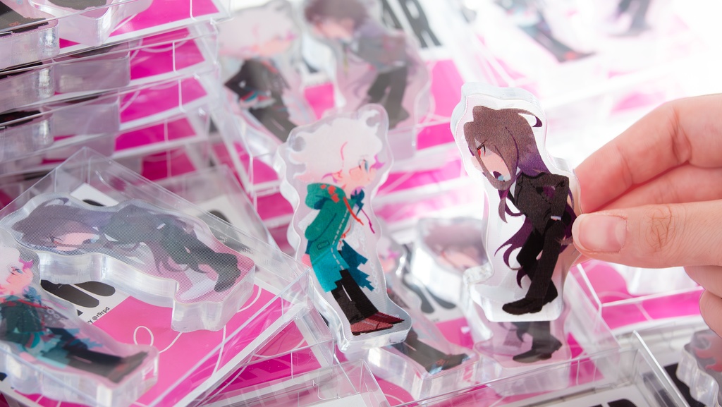 レンチキュラー自立アクスタ