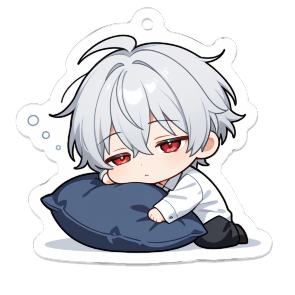 紫音-shion- ミニキャラアクキー(おねむver.)