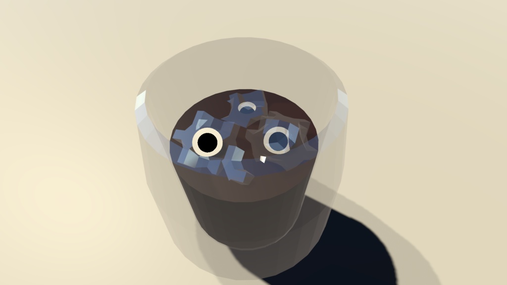 無料版あり 異次元アイスコーヒー 3Dモデル