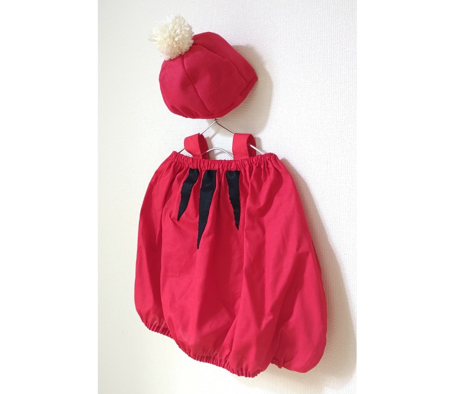 【動画付き】なりきりだるまちゃん衣装|型紙データ販売