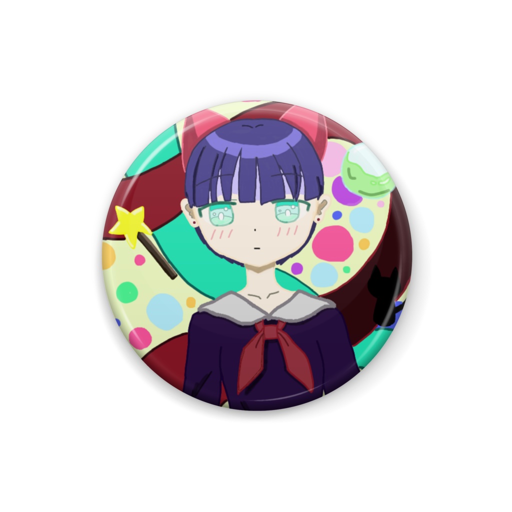 魔女見習い缶バッジ