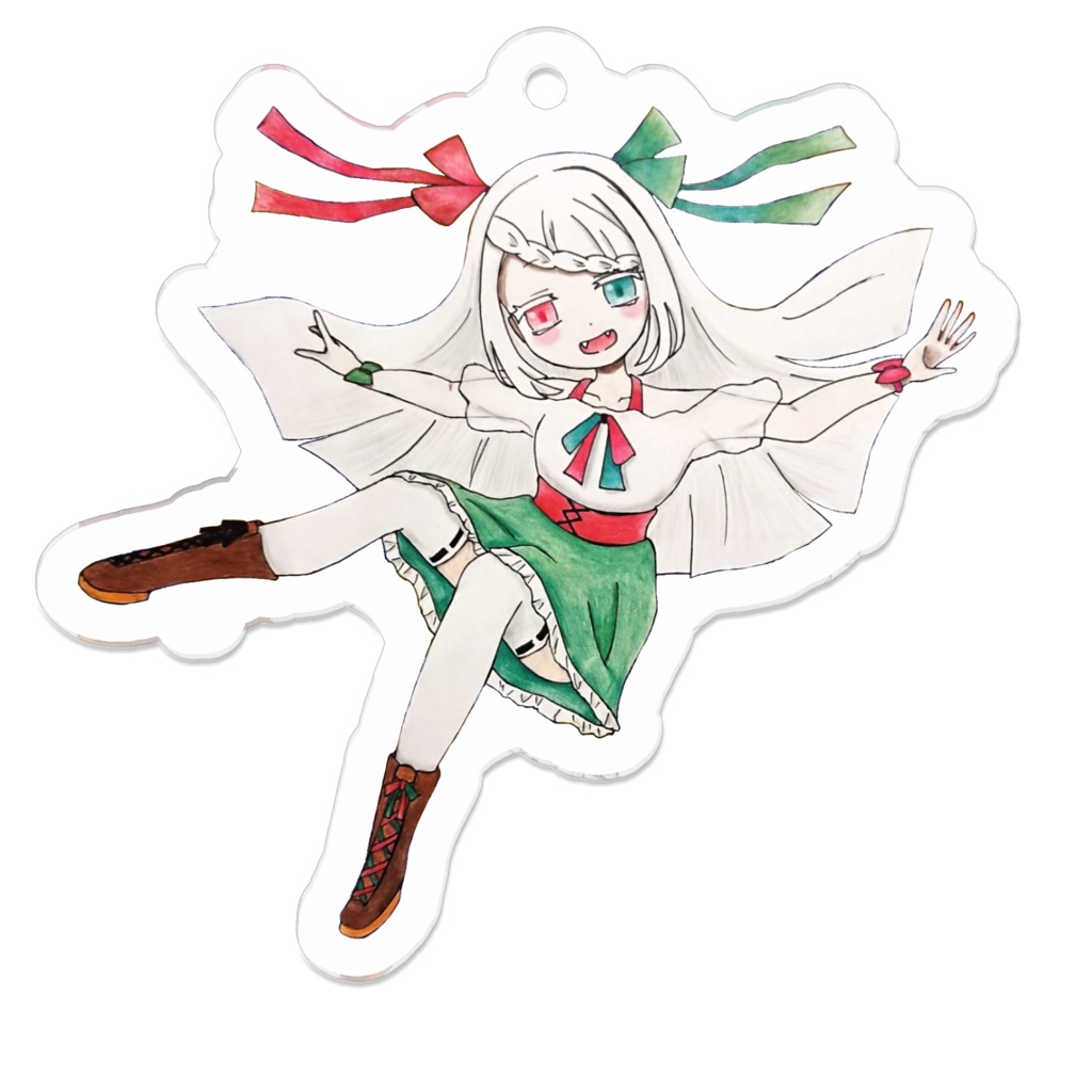 クリスマスアクリルキーホルダー